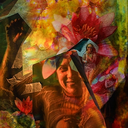 Picture in the style of a collage